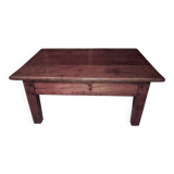 Old patinated coffee table