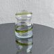Vintage Murano Glass Vase with Lid, Mid-Century Modern, Italy, 1960s
