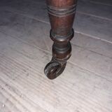Side table in mahogany