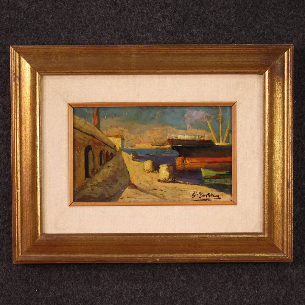 Tableau signé Giovanni Bartolena du XXe siècle