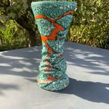 Fat lava vase Vallauris
