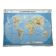 Old school MDI map: The world, political planisphere and relief.