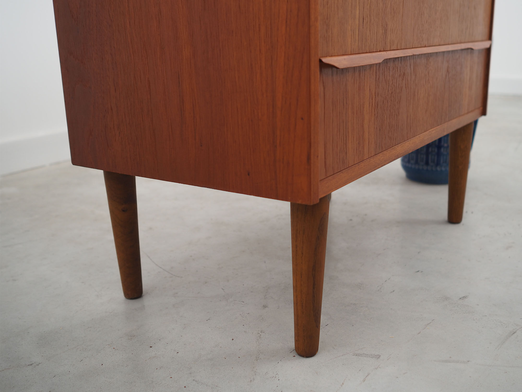 Teak chest of drawers, Danish design, 1970s, made in Denmark