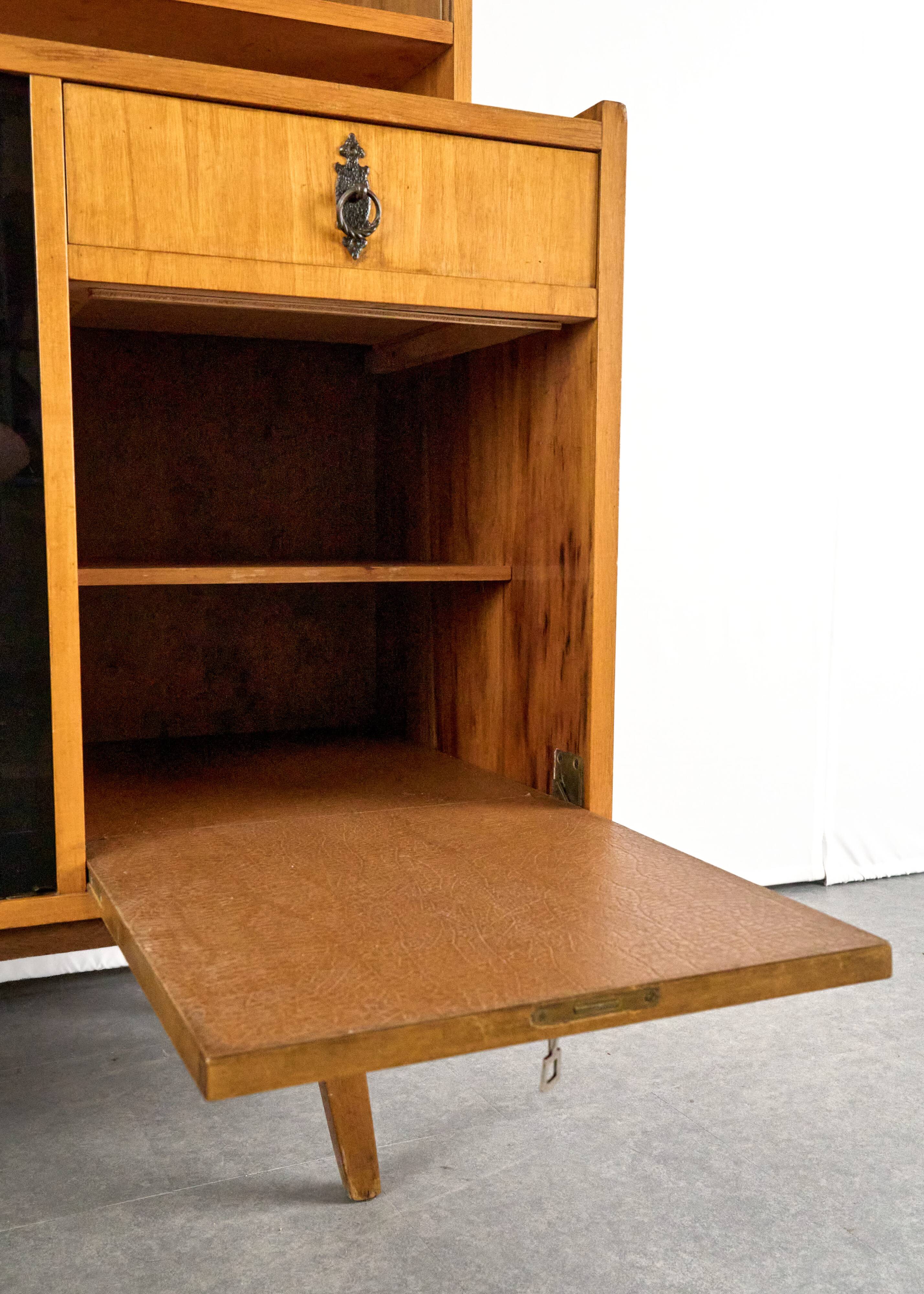 Midcentury Wooden Sideboard, Sześciolatka, Poland, 1969