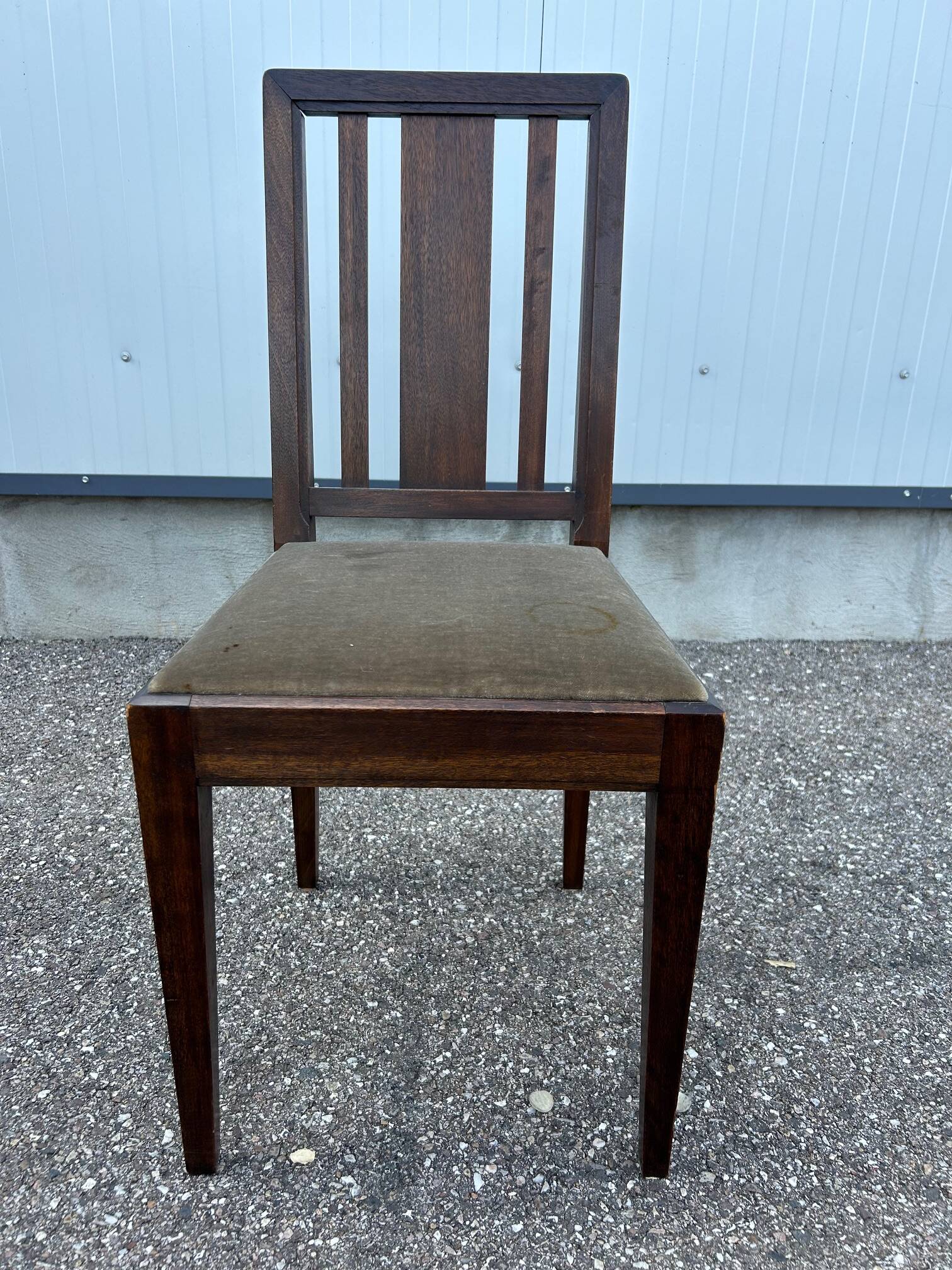 pair of art deco chairs