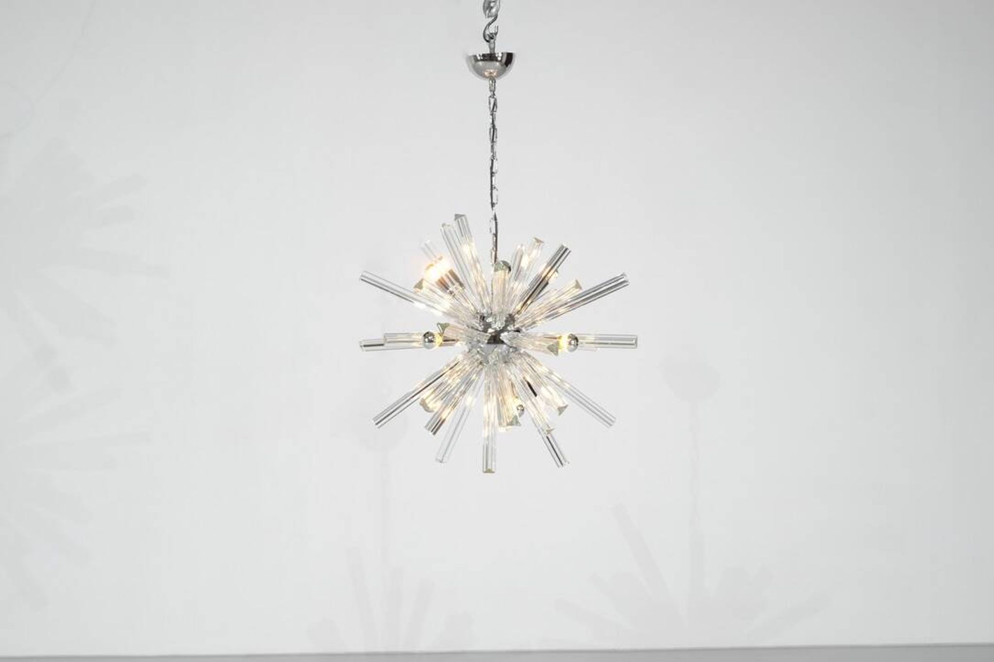 Murano glass Sputnik pendant light, Italy.
