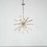 Suspension Sputnik en verre de Murano, Italie.