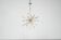 Suspension Sputnik en verre de Murano, Italie.