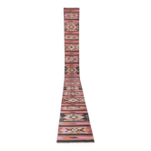 Tapis de couloir turc vintage