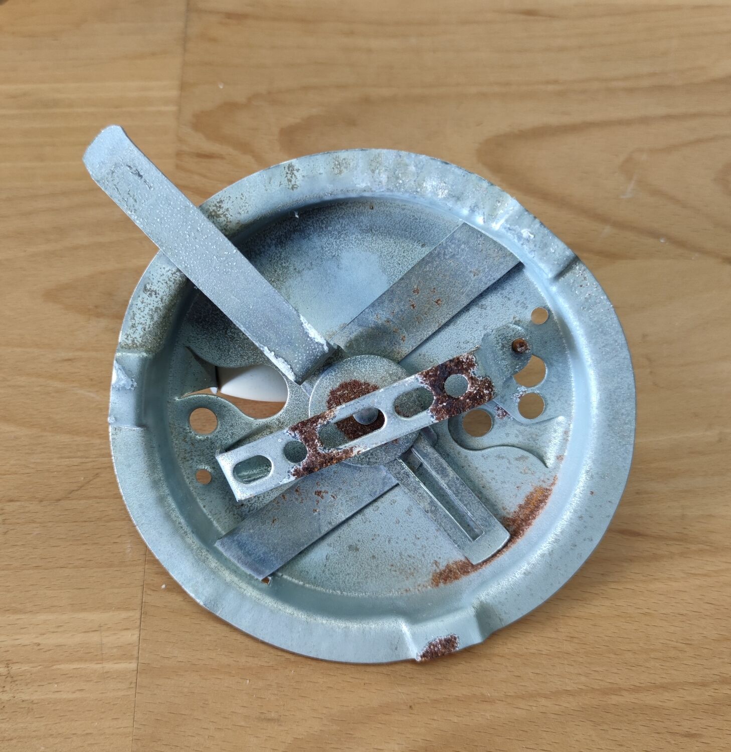 Opaline ceiling lamp