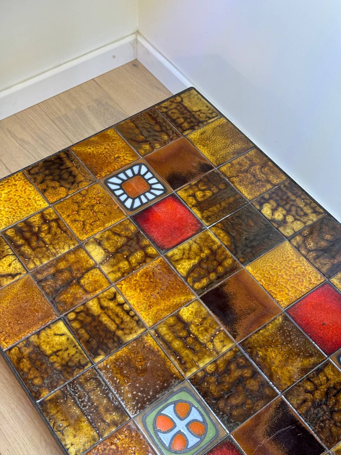 Table basse en ceramique par Jean Gregorieff