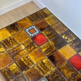 Table basse en ceramique par Jean Gregorieff