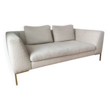 Montino White Alabaster 2-Seater Sofa Habitat