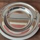 Shallow metal dish