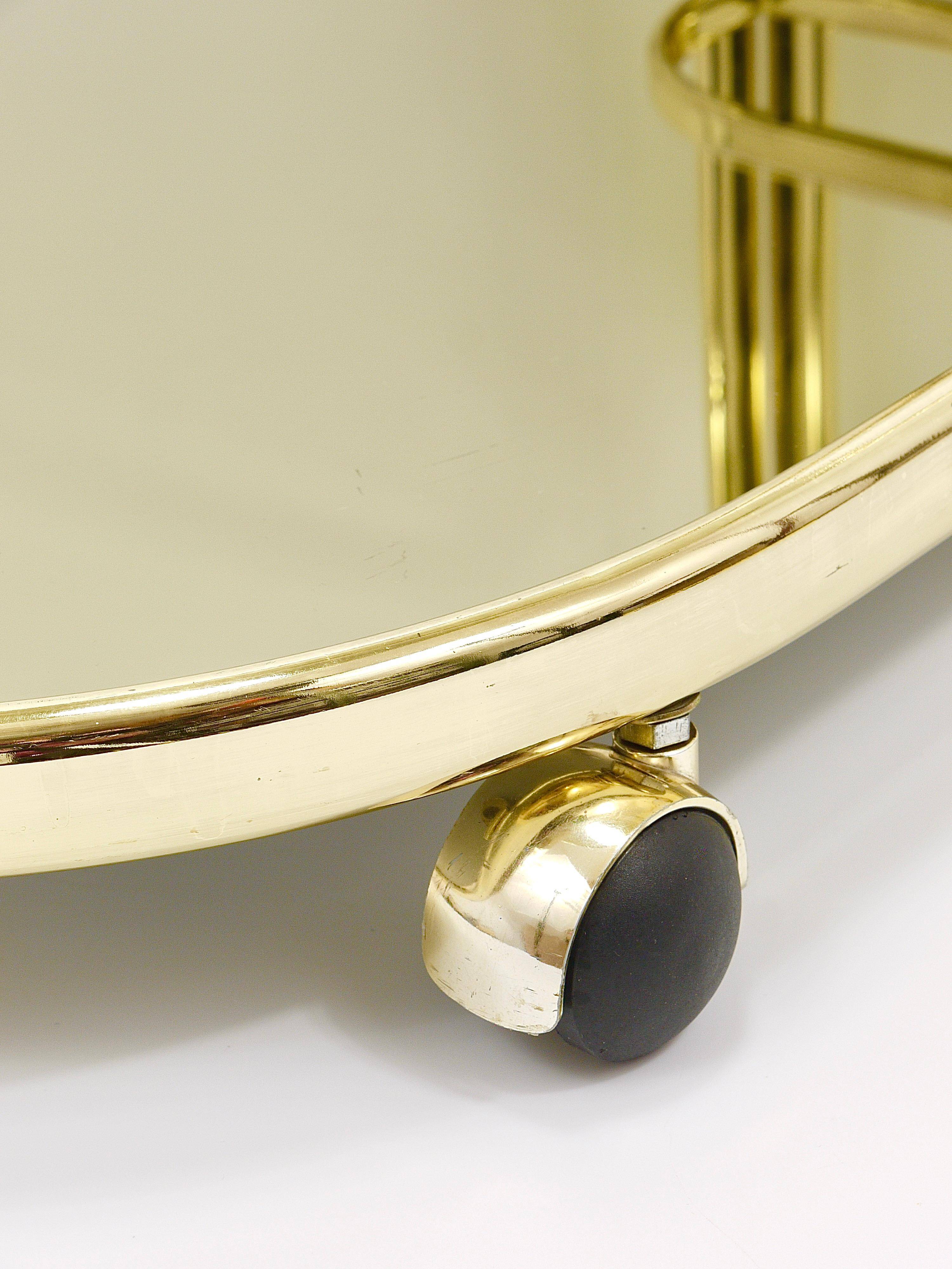 Hollywood Regency Mirror Bar Sideboard Morex Italy 1970s