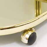 Hollywood Regency Mirror Bar Sideboard Morex Italy 1970s