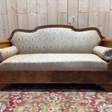 Banquette à crosses de style Louis Philippe