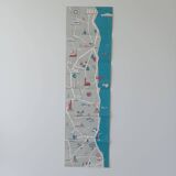 Carte routière touristique de l'Italie
