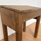 Solid oak school desk
