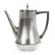 Art Nouveau silver-plated brass teapot, WMF, Germany, early 20th century