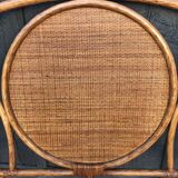 2 seater wicker bedhead