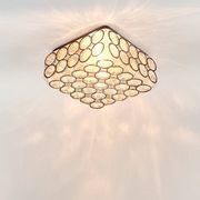 Pair of Mid-Century Modern Glass Ceiling Lights from Limburg, 1960s/1970s