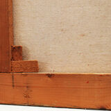 Painting bouquet old oil on canvas