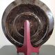 Glazed earthenware dish from Dauphiné signed A.M. Faure 1953