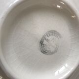 Duo of longchamp pink serving dishes 30s-40s