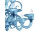Venetian Blue Satin Murano Glass Chandelier by Simoeng