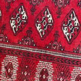 Vintage carpet bukhara afghan 196x274 cm