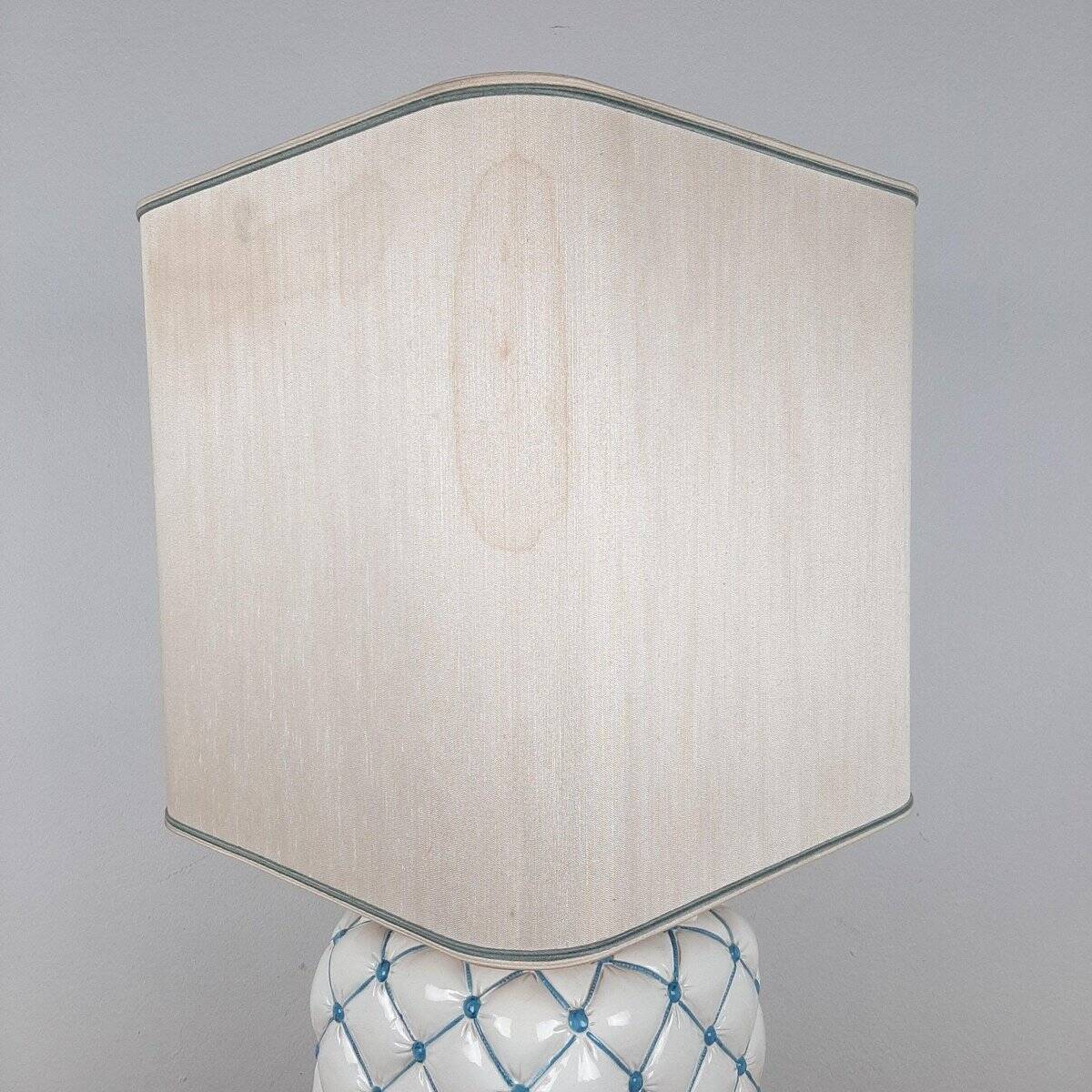 Vintage ceramic table lamp, Italy, 1960s