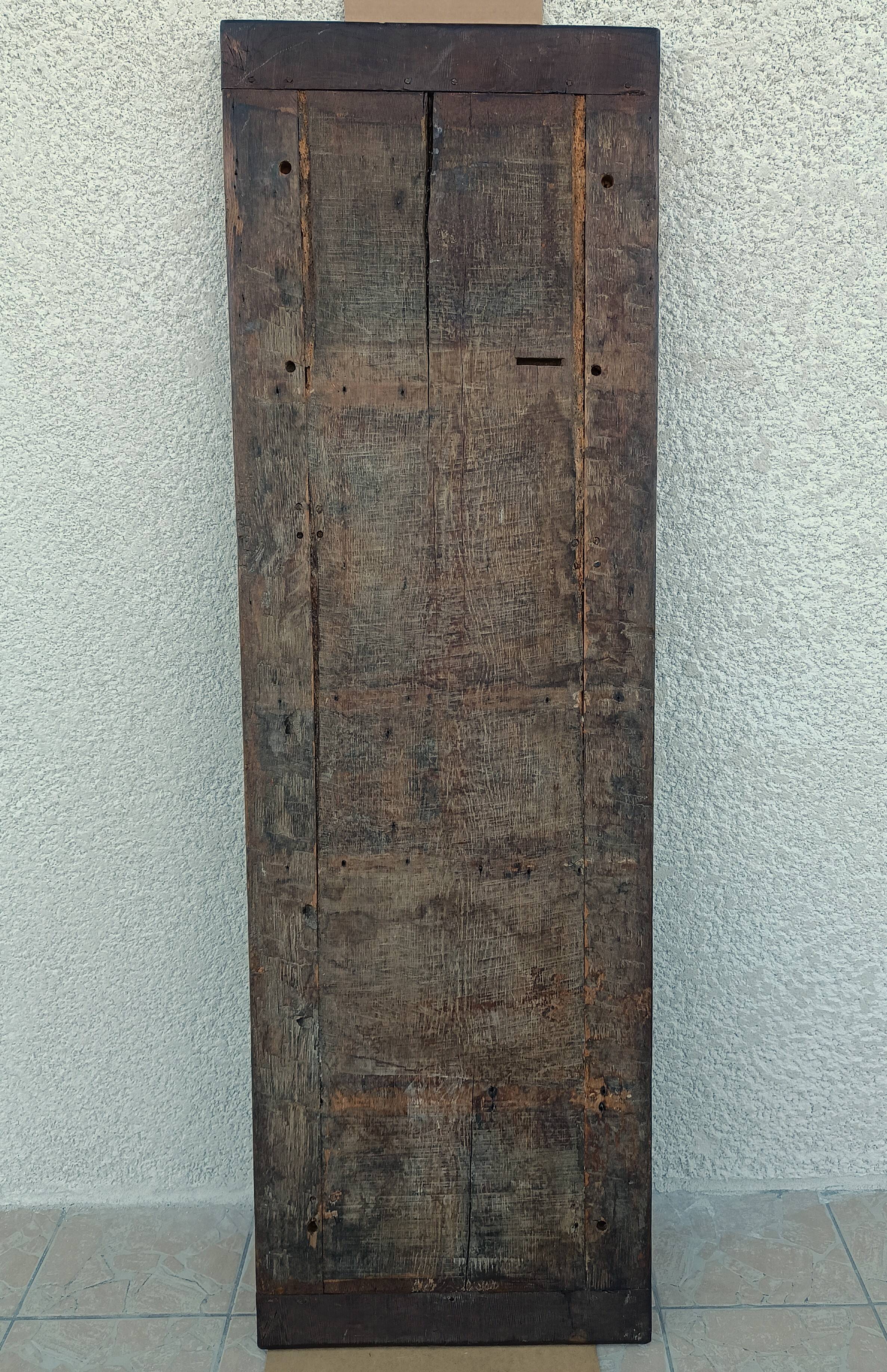 18th Century Solid Oak Monastery Table