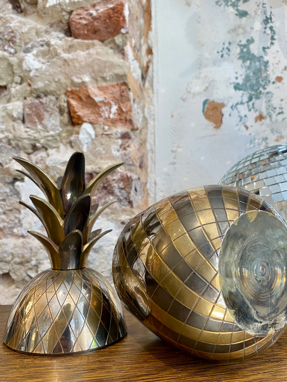 60s pineapple ice bucket