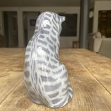 Royal Copenhagen porcelain cat signed