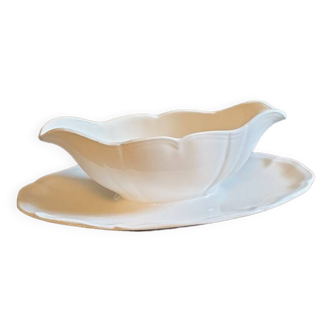 Sarreguemines sauce boat