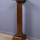 Solid walnut column, Louis XVI style – late 19th century