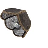 Schaarlamp - Harmonicalamp - teak - wandlamp - 60's