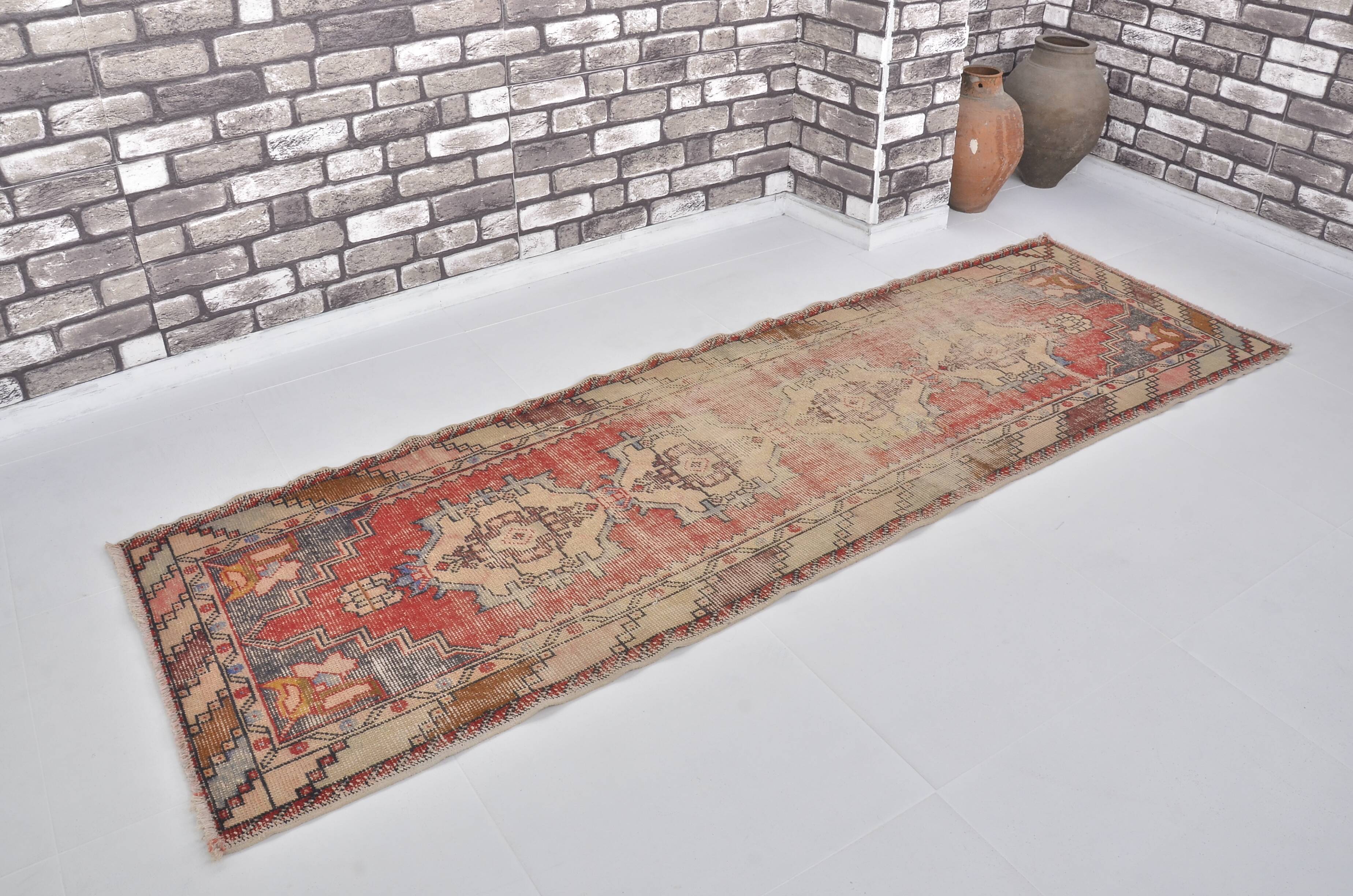 Turkish Handmade Oushak Runner Rug