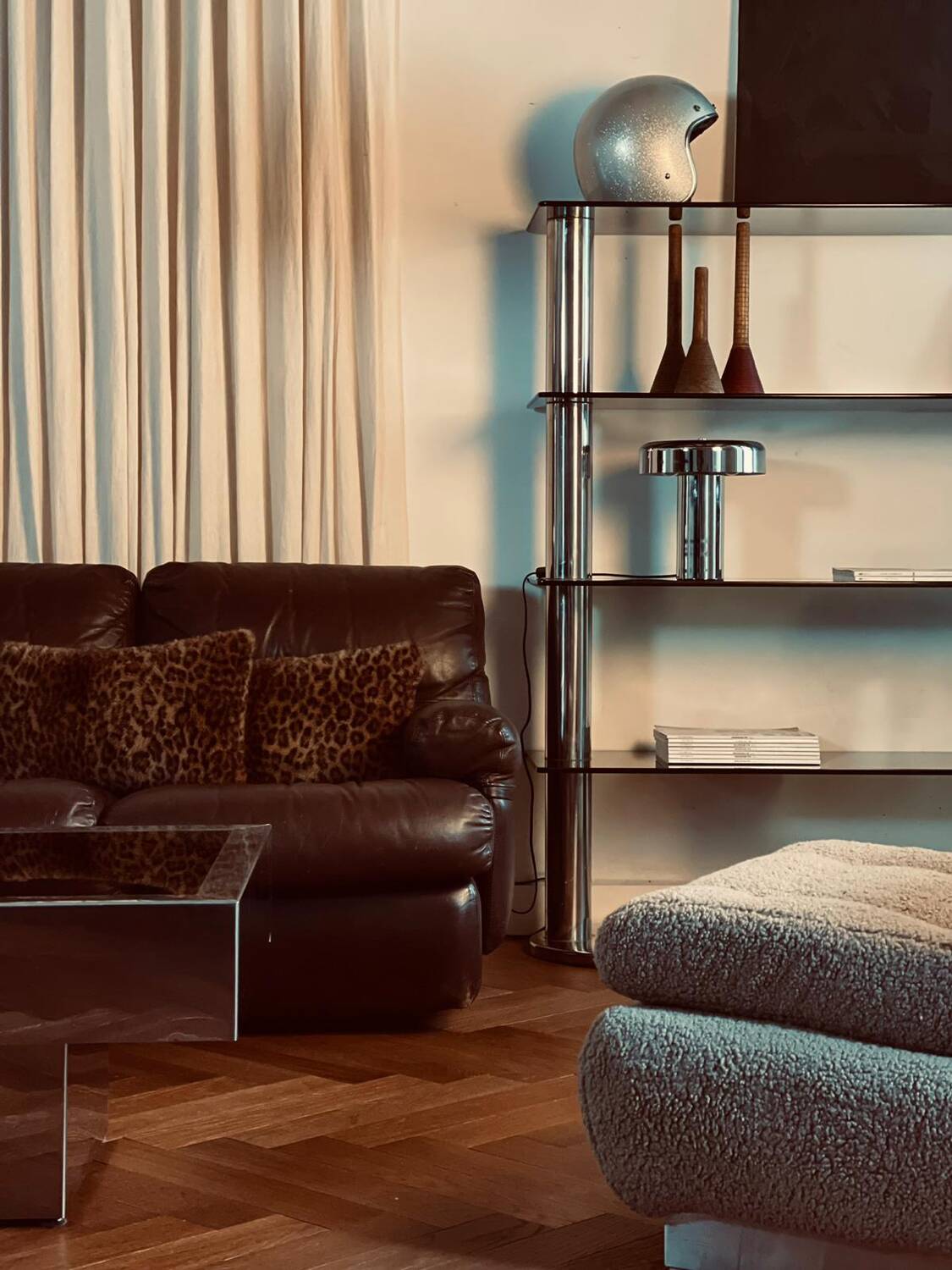 Canapé 3 places Ligne Roset Albany convertible vintage années 70