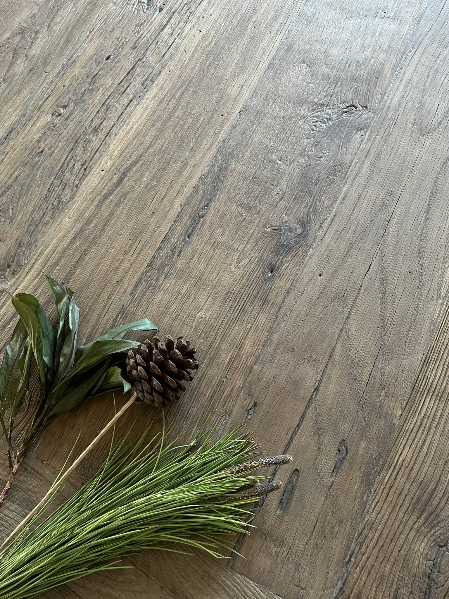 Farm table in solid oak Provence - 250 cm in length