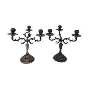 paire de chandeliers