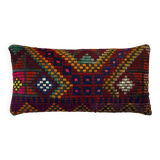Vintage Turkish Kilim Cushion Cover , 30 x 60 cm