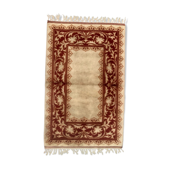 Vieux tapis turc 125x83 cm vintage