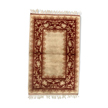 Old turkish rug 125x83 cm vintage carpet