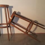Suite of 2 baumann stools from 1950