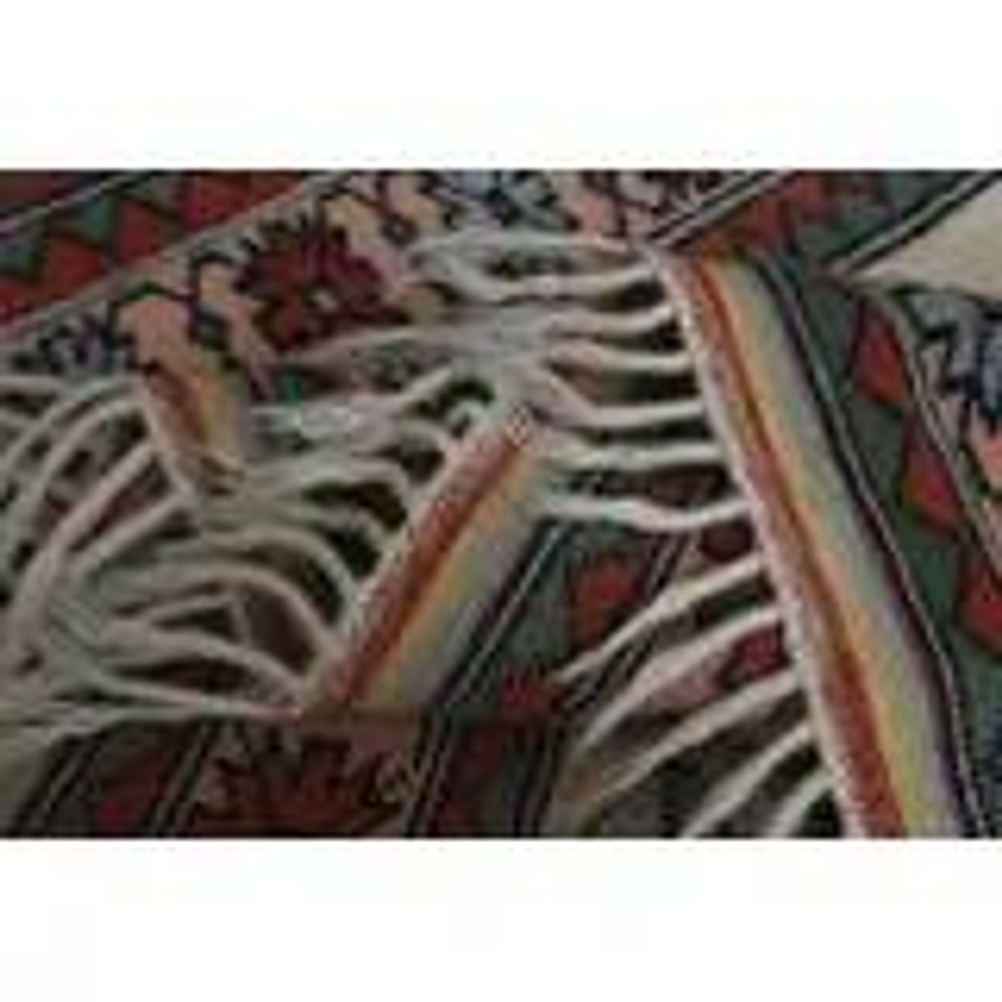1960's Vintage Turkish Milas Handmade Wool Cotton Area Rug 130x180