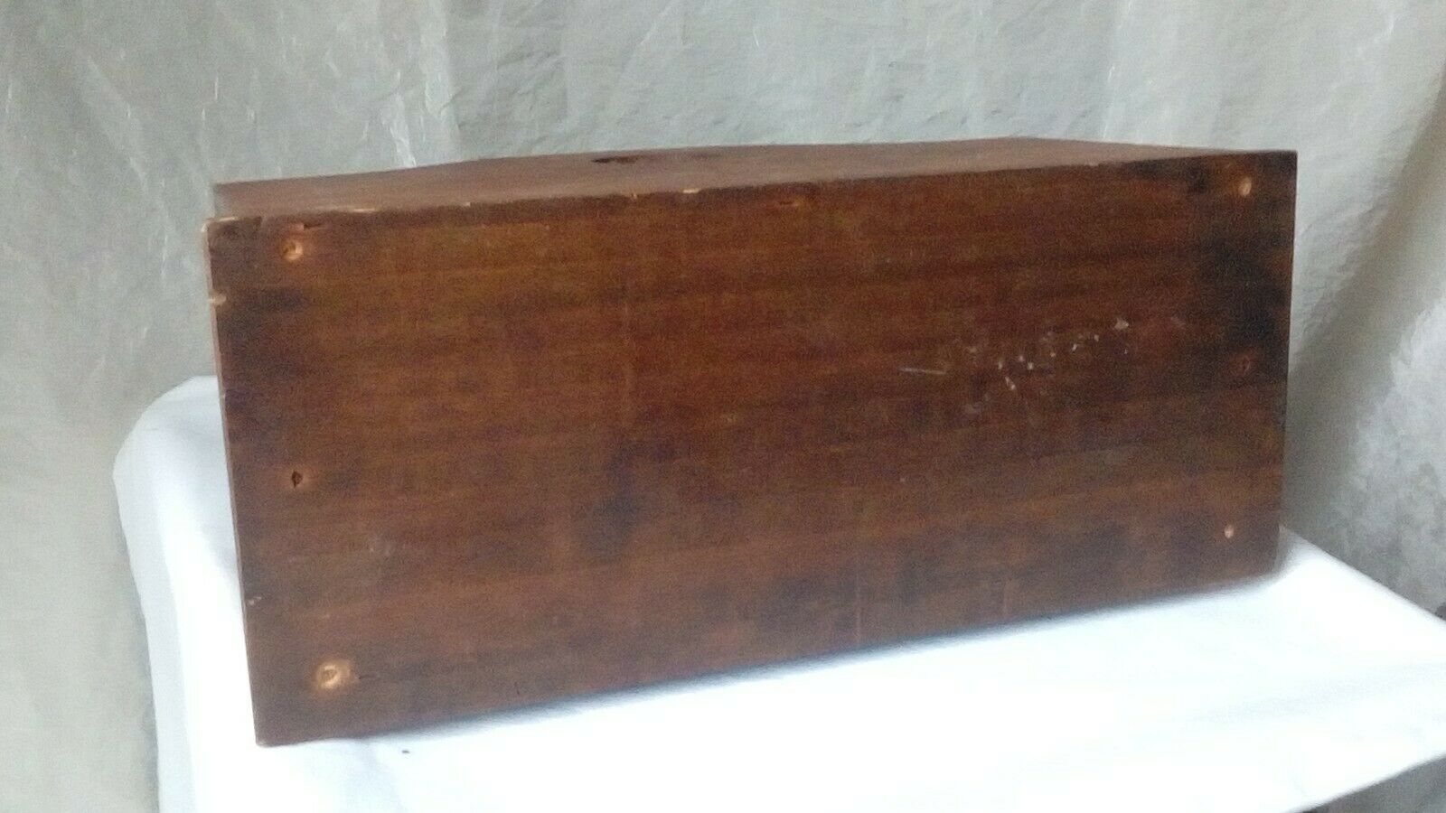 Vintage breton decor wooden mail holder
