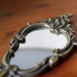 Antique hand mirror