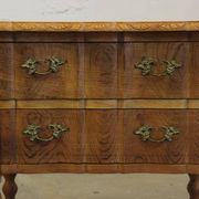 Vintage Danish modern oak nightstands by Henning Kjærnulf, 1960s, set of 2